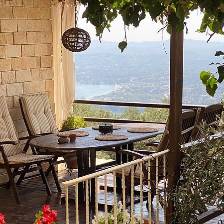Lorantina Sea View House Holidays In Corfu - Near Barbati Beach Spartylas Exterior foto