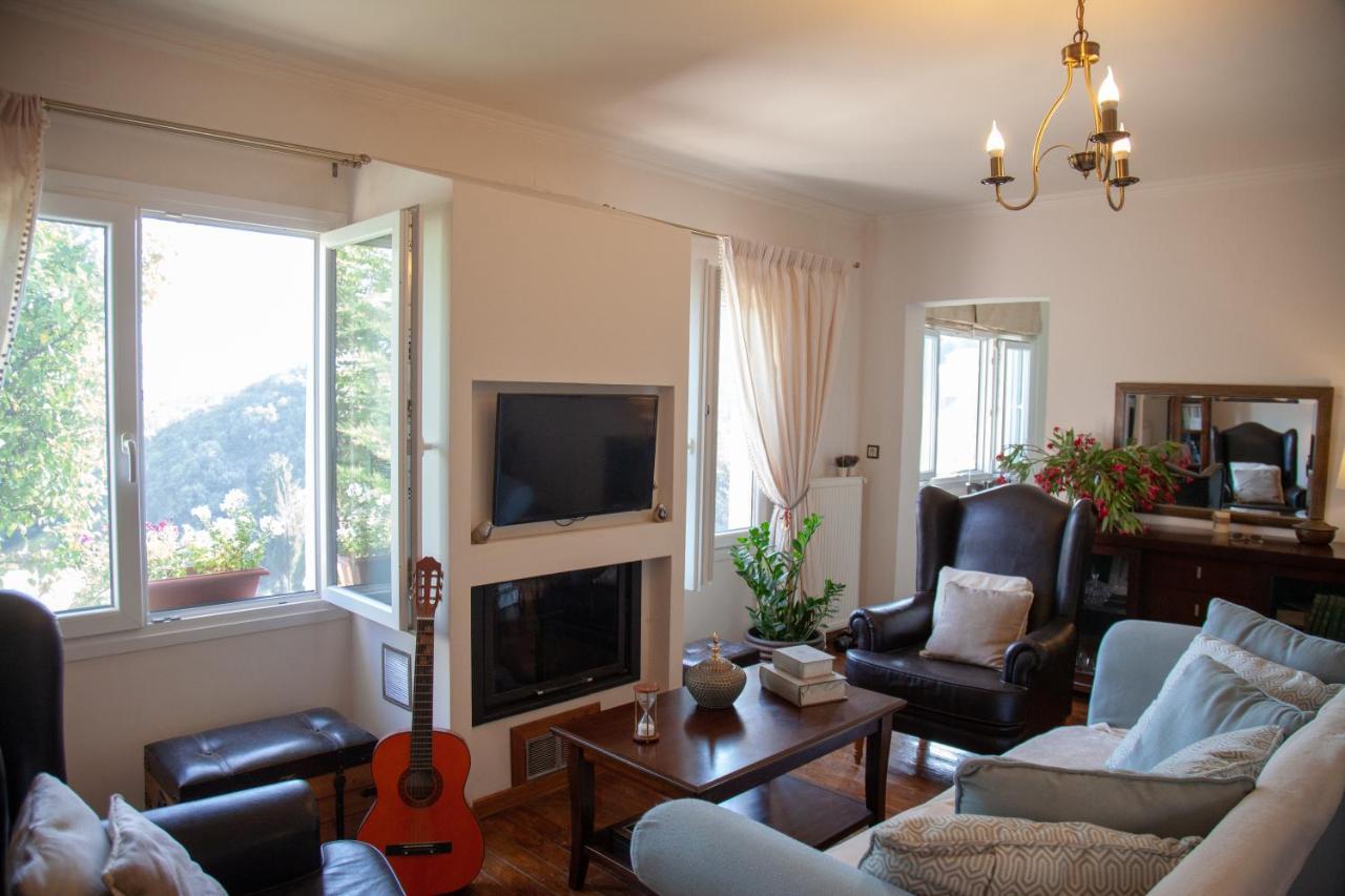 Lorantina Sea View House Holidays In Corfu - Near Barbati Beach Spartylas Exterior foto