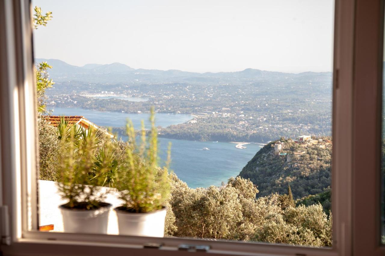 Lorantina Sea View House Holidays In Corfu - Near Barbati Beach Spartylas Exterior foto
