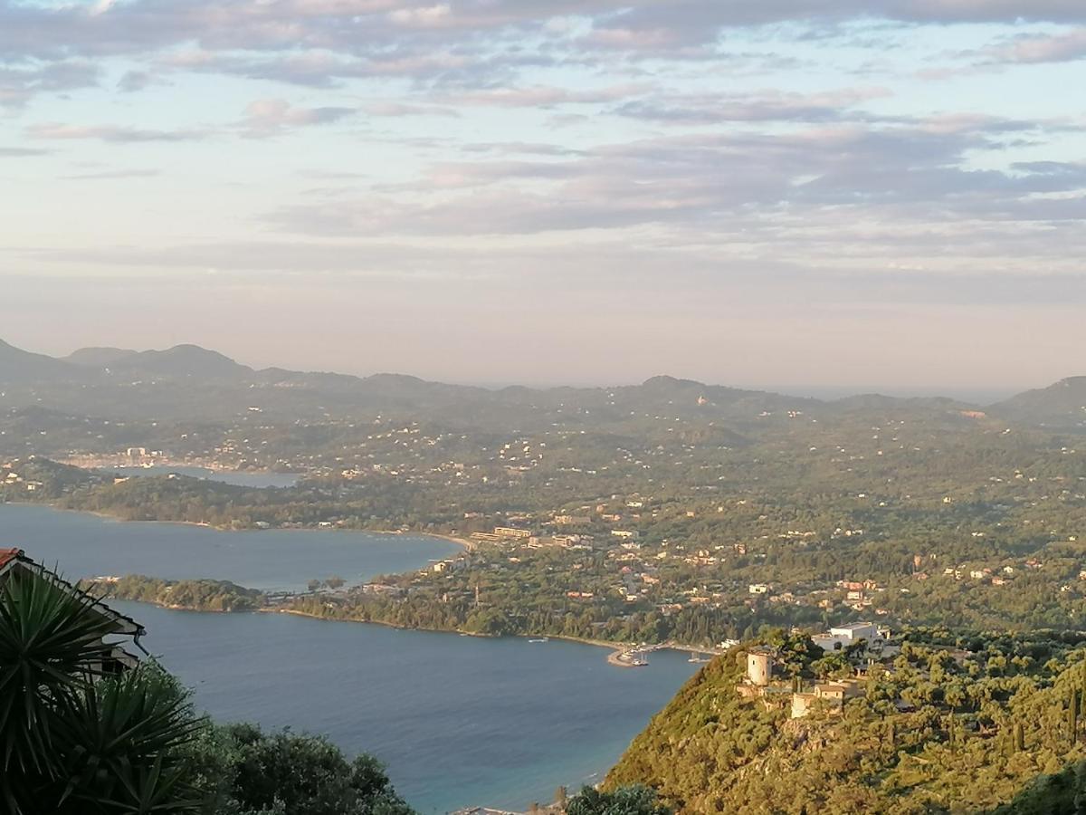 Lorantina Sea View House Holidays In Corfu - Near Barbati Beach Spartylas Exterior foto