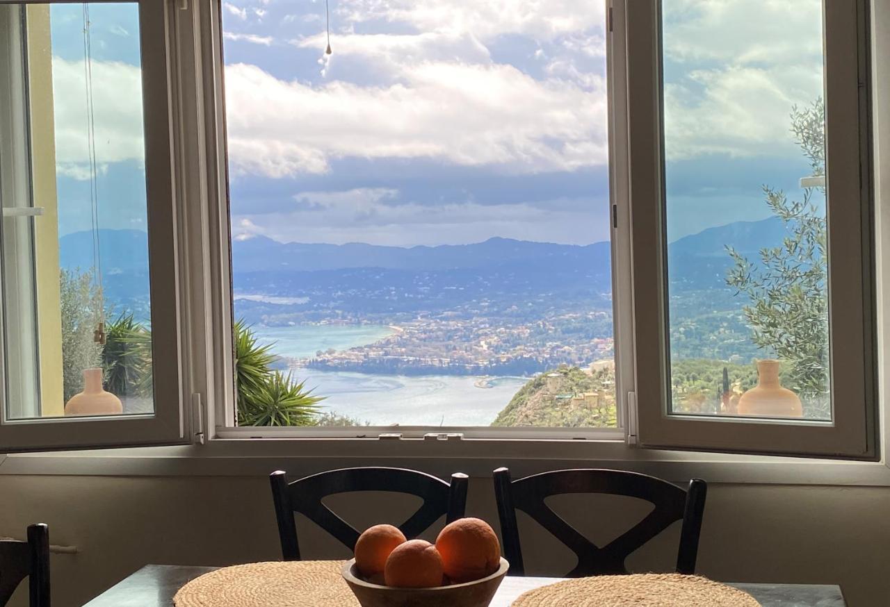 Lorantina Sea View House Holidays In Corfu - Near Barbati Beach Spartylas Exterior foto