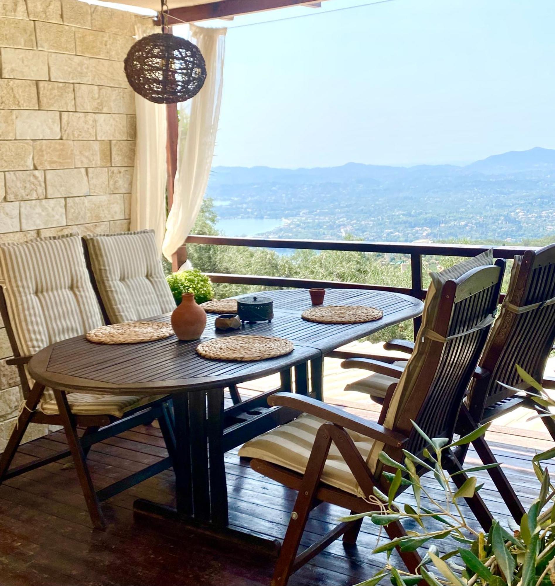 Lorantina Sea View House Holidays In Corfu - Near Barbati Beach Spartylas Exterior foto