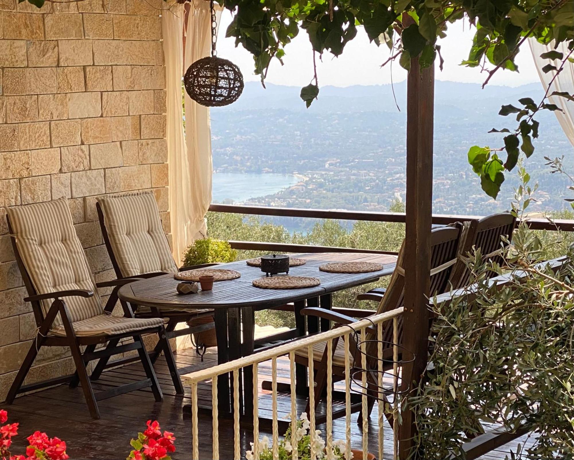 Lorantina Sea View House Holidays In Corfu - Near Barbati Beach Spartylas Exterior foto