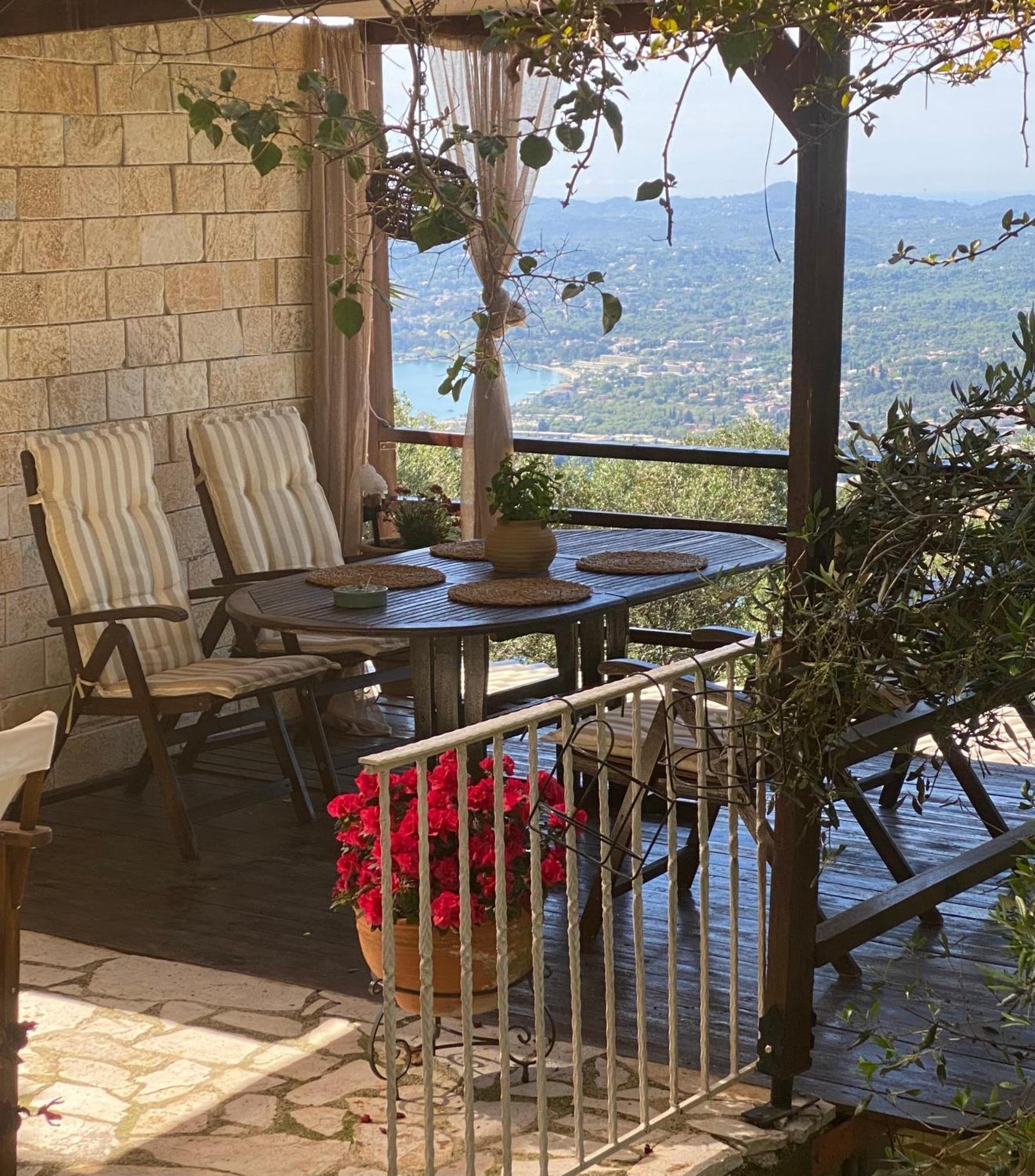 Lorantina Sea View House Holidays In Corfu - Near Barbati Beach Spartylas Exterior foto